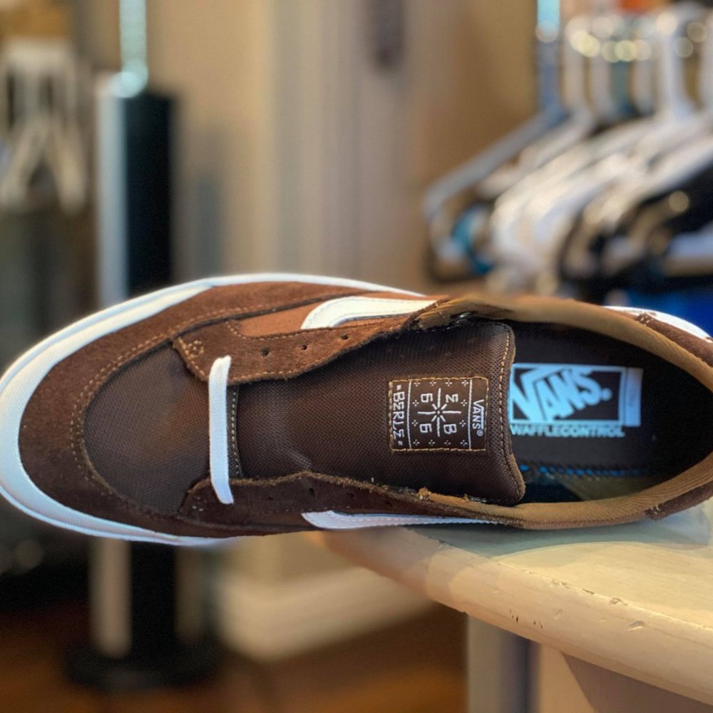 VANS BERLE PRO SKATE SHOES MEN'S 12 Potting Soil - Picture 5 of 8